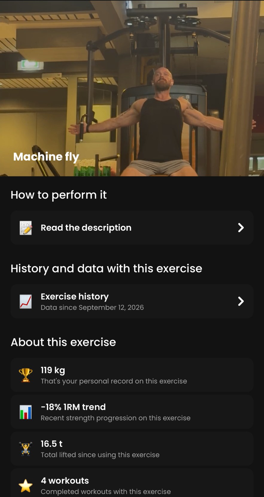 Method Fitness app: Exercise demonstration